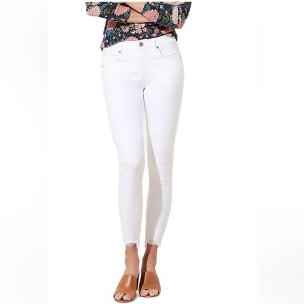 LOFT Women's Skinny Jeans - White Crop